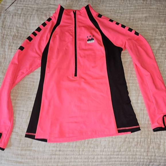 PINK Victoria's Secret Tops - PINK women's size L thermal pink running shirt